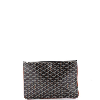 Goyard Senat Zip Pouch Coated Canvas MM