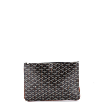 Goyard Senat Zip Pouch Coated Canvas MM