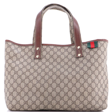 Gucci Web Loop Tote GG Coated Canvas Medium