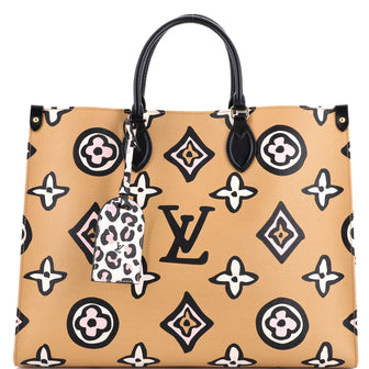 Louis Vuitton OnTheGo Tote Wild at Heart Monogram Giant GM