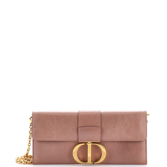 Christian Dior 30 Montaigne Clutch Leather