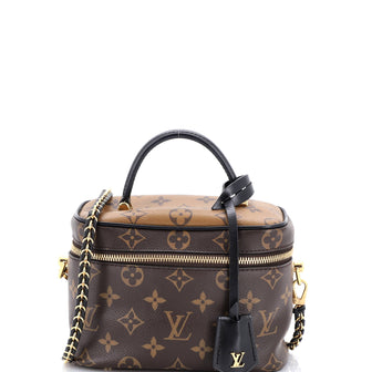 Louis Vuitton Vanity Handbag Reverse Monogram Canvas PM
