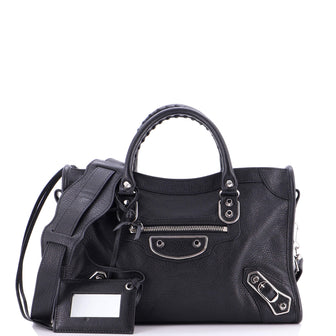 Balenciaga City Classic Metallic Edge Bag Leather Small