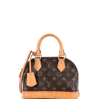 Louis Vuitton Alma Handbag Monogram Canvas BB