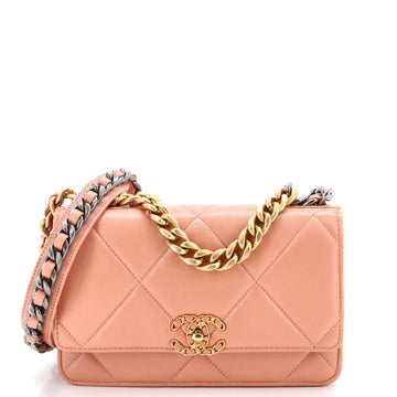 Chanel 19 Wallet on Chain Quilted Lambskin