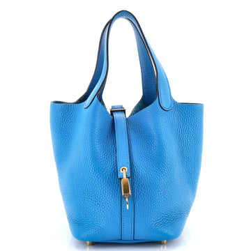 Hermes Picotin Lock Bag Clemence PM