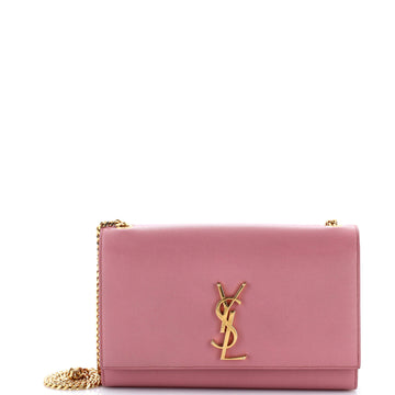 Saint Laurent Classic Monogram Crossbody Bag Grainy Leather Medium