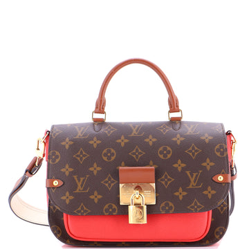 Louis Vuitton Vaugirard Handbag Monogram Canvas with Leather