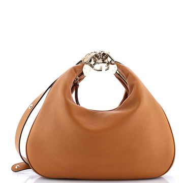 Gucci Attache Shoulder Bag Leather Large