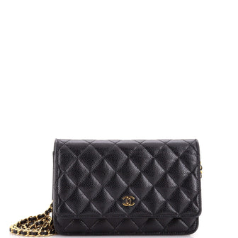 Chanel Wallet on Chain Quilted Caviar