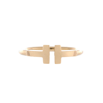 Tiffany & Co. T Wire Ring 18K Yellow Gold