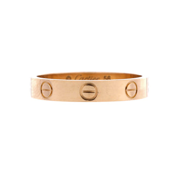 Cartier Love Wedding Band Ring 18K Yellow Gold