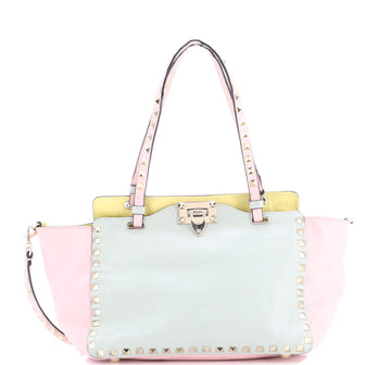 Valentino Garavani Rockstud Tote Soft Leather Small