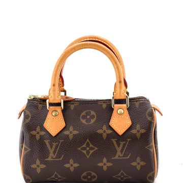 Louis Vuitton Speedy Mini HL Handbag Monogram Canvas