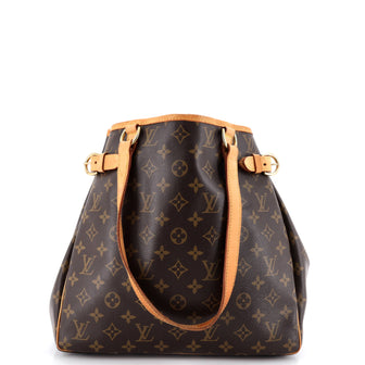 Louis Vuitton Batignolles Handbag Monogram Canvas Vertical