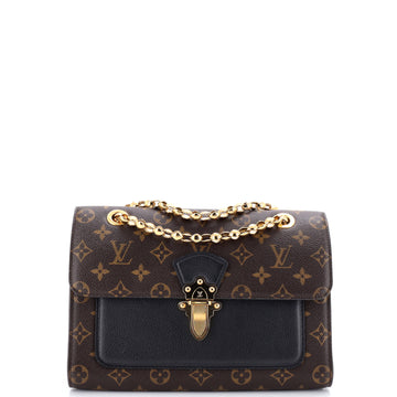 Louis Vuitton Victoire Handbag Monogram Canvas and Leather