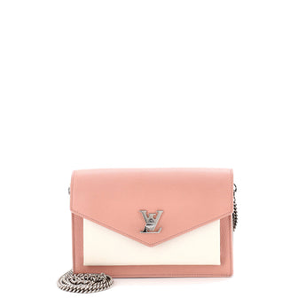 Louis Vuitton Mylockme Chain Pochette Leather