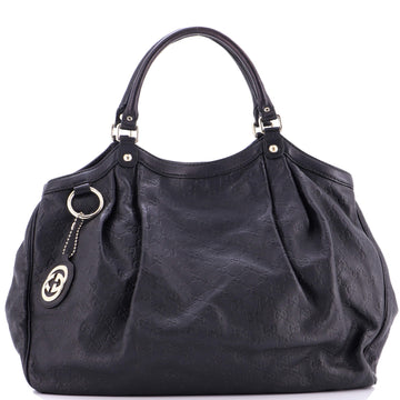 Gucci Sukey Tote Guccissima Leather Large