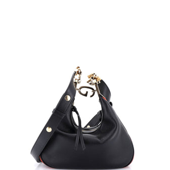 Gucci Attache Shoulder Bag Leather Small