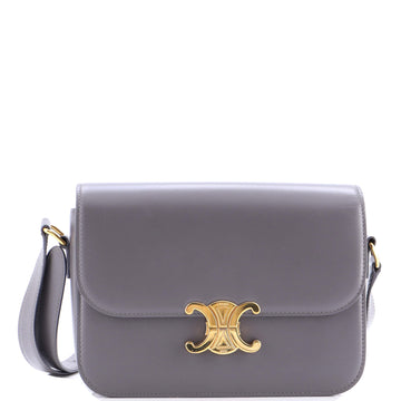 Celine Triomphe Shoulder Bag Smooth Calfskin Medium