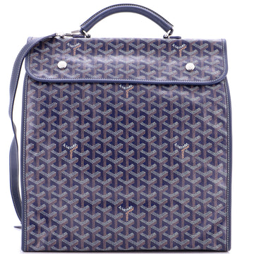 Goyard Saint Leger Briefcase Backpack Coated Canvas