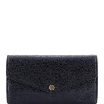 Louis Vuitton Sarah Wallet NM Monogram Empreinte Leather