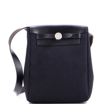 Hermes Herbag Toile and Leather TPM