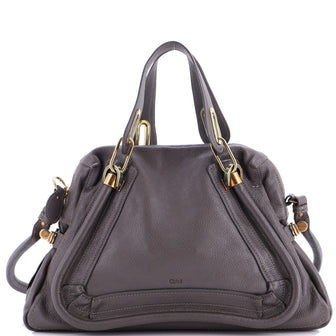 Chloe Paraty Top Handle Bag Leather Medium