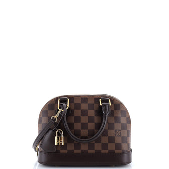 Louis Vuitton Alma Handbag Damier BB