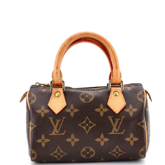 Louis Vuitton Speedy Mini HL Handbag Monogram Canvas