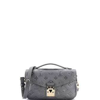 Louis Vuitton Pochette Metis Monogram Empreinte Leather East West