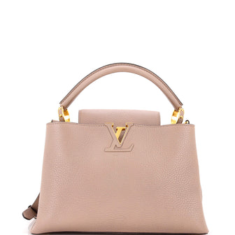 Louis Vuitton Capucines Bag Leather PM