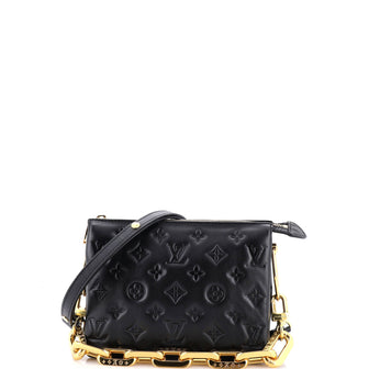 Louis Vuitton Coussin Bag Monogram Embossed Lambskin BB