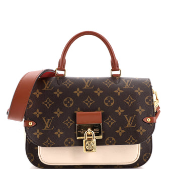 Louis Vuitton Vaugirard Handbag Monogram Canvas with Leather