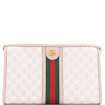 Gucci Ophidia Toiletry Pouch GG Coated Canvas Large