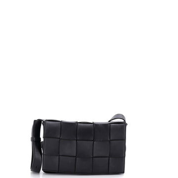 Bottega Veneta Cassette Crossbody Bag Maxi Intrecciato Leather Small
