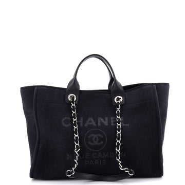 Chanel Deauville NM Tote Mixed Fibers Medium