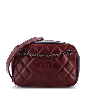 Chanel Ballerine Camera Case Bag Quilted Calfskin Small
