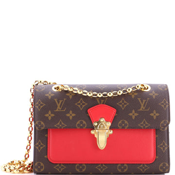 Louis Vuitton Victoire Handbag Monogram Canvas and Leather