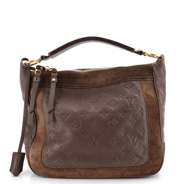 Louis Vuitton Audacieuse Handbag Monogram Empreinte Leather PM