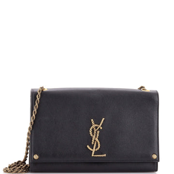 Saint Laurent Classic Monogram Crossbody Bag Calfskin Medium