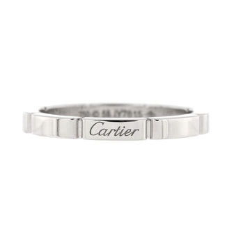 Cartier Maillon Panthere Band Ring 18K White Gold