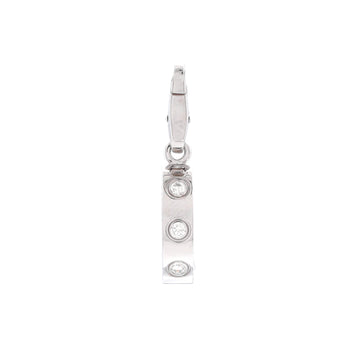 Cartier Love Pendant Charm Pendant & Charms 18K White Gold with Diamonds