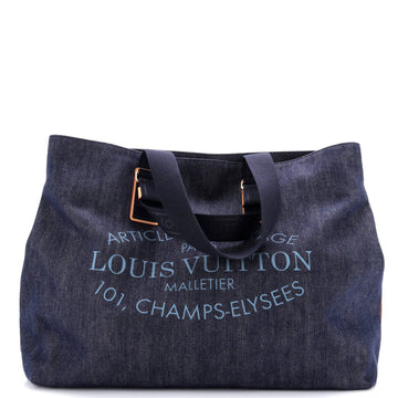 Louis Vuitton Articles de Voyage Cabas Denim XL