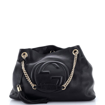 Gucci Soho Chain Strap Shoulder Bag Leather Medium