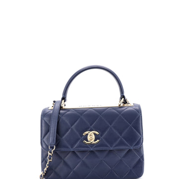 Chanel Trendy CC Top Handle Bag Quilted Lambskin Small