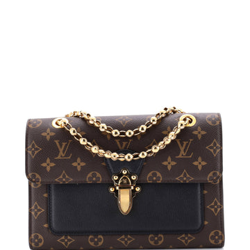 Louis Vuitton Victoire Handbag Monogram Canvas and Leather