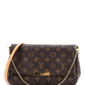 Louis Vuitton Favorite Handbag Monogram Canvas MM