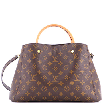 Louis Vuitton Montaigne Handbag Monogram Canvas MM