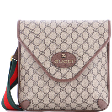 Gucci Neo Vintage Envelope Messenger GG Coated Canvas Medium